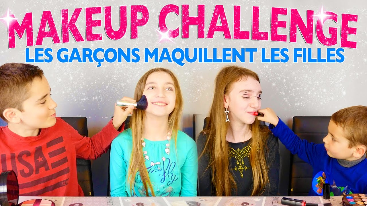 Makeup Challenge Garçons Vs Filles - Swan &amp; Néo Maquill... | Doovi pour Swan Et Nã©O Prank