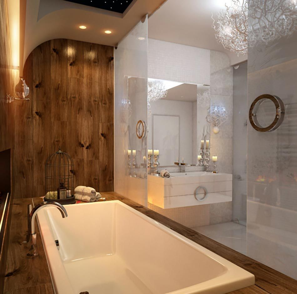 Salle De Bain De Luxe Chic Et Originale | Bathroom Layout, Bathroom ... tout Salle De Bain Moderne Ùp