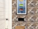 Style 3D Sticker Mural Carrelage Brique Cuisine Auto-Adhésive Salle De ... pour Carrelage Salle De Bain Et Cuisine