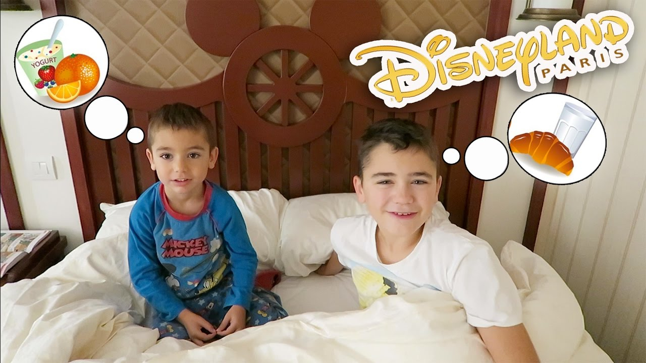 Vlog - Morning Routine À Disneyland 🍞 | Doovi tout Swan Et Nã©O Prank