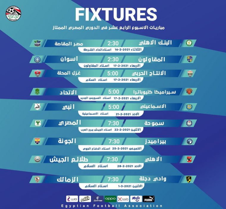 الدورى المصرى 2021