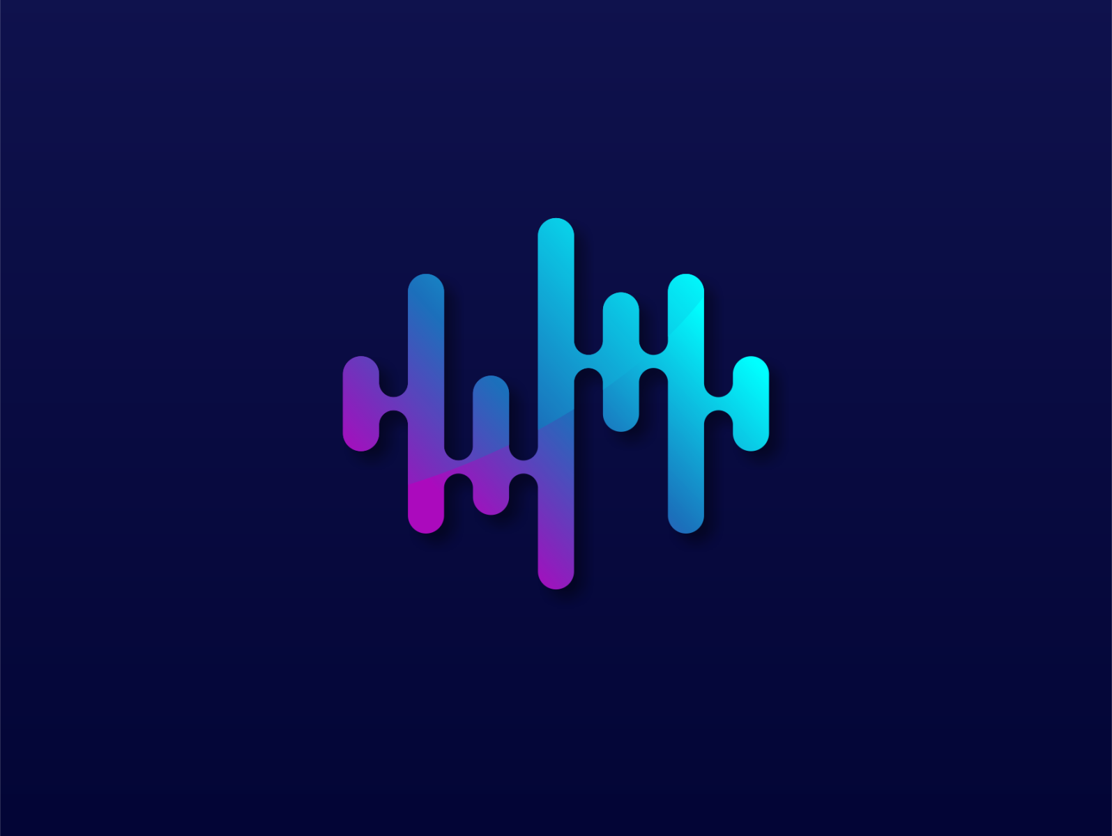 Sound wave logo by agnyhasyastudio on Dribbble