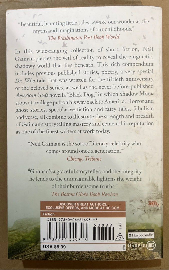 Trigger Warning - Neil Gaiman, Hobbies & Toys, Books & Magazines