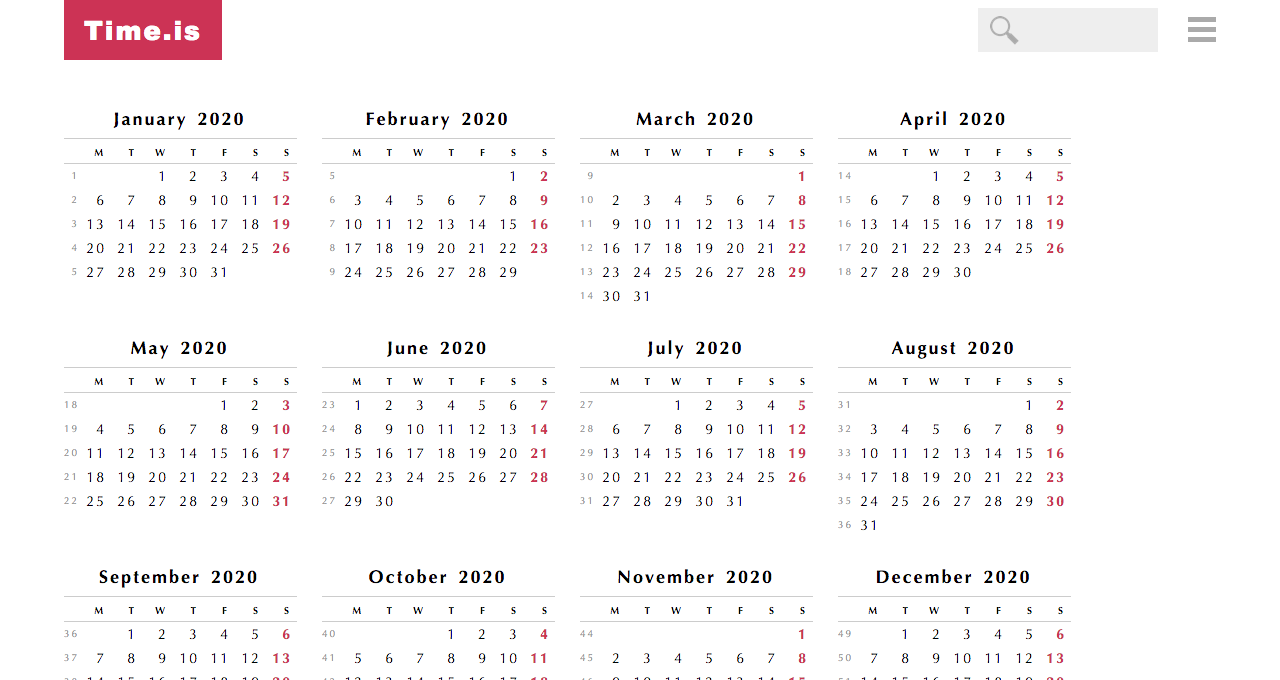  2026 calendar Bildidee 